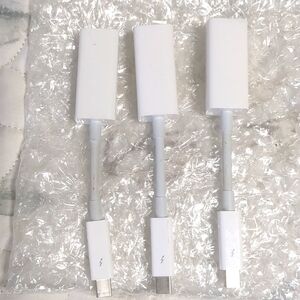Apple thunderbolt to ethernet adapter A1433